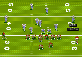 Скриншот игры Prime Time NFL Starring Deion Sanders